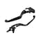 Rudyness Motorcycle Brake Clutch Levers Compatible with Fit for Triumph Bonneville Bobber 20172025 Black