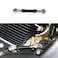 POWER JAMES Titanium Black Plated CNC Cut Shifter Mid Control Shift Lever Linkage Rod for Harley Davidson 842017 Dyna 18Later Street Bob Softail Standard FXLRFXLRSFXLRSTFXRST
