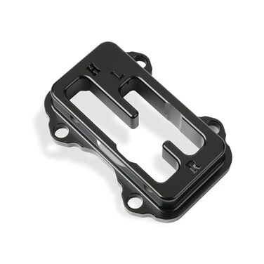 Jetuplusllc Shifter Gate for Kawasaki KRX 1000KRX 10004 Black Anodized Shift Gate 6061 T6 Aluminum