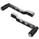 HEYOMOTOR Motorcycle Heel Toe Shift Lever Brake Pedals Shift Peg for Harley Davidson Softail Touring Road Glide Street Glide Levers Road King Glide Trikes Shifter Levers Black