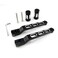 FORLETOR Motorcycle Heel Toe Gear Shift Lever Shift Peg Replacement for Harley FL Softail for Touring Electra Glide Road King Road Glide FLHX Street Glide Tri Glide Trikes Shifter LeversBlack