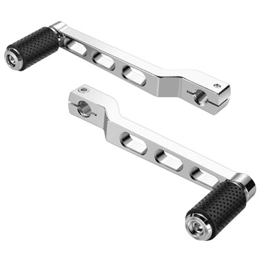 HEYOMOTOR Motorcycle Heel Toe Shift Lever Brake Pedals Shift Peg for Harley Davidson Softail Touring Road Glide Street Glide Levers Road King Glide Trikes Shifter Levers