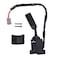 Getfarway 1600429 Transmission Shifter Controller Lever Compatible with JLG Skytrak Lift 6036 6042 8042 10042 10054 Lift Forward Reverse Controller Gear Selection with DT0612S Plug 1600429S 8223049