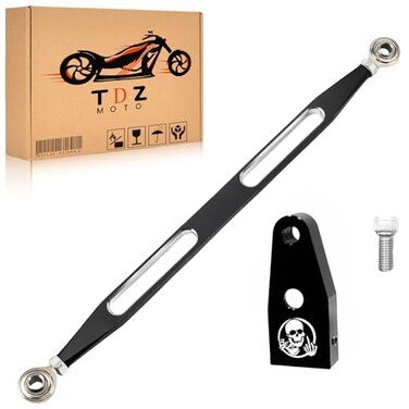 TDZ MOTO TDZ Shift Linkage Ez Shift Neutral Gear Assist Kit for Harley Touring Dyna Softail Twin Cam Models2