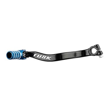 Tusk Folding Shift Lever BlackBlue Tip Compatible with Suzuki RM85 20022023RM80 19892001