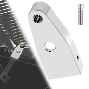 TDZ MOTO Chrome EZ Shift Neutral Gear Assist Kit for Harley Touring Dyna Softail Twin Cam Models