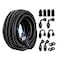 EVIL ENERGY Conductive 6AN PTFE Fuel Line KitAntistatic E85 Nylon Braided PTFE Fuel Hose 20FT AN6 Fuel Line Hose kit 516inch ID