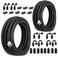 EVIL ENERGY 6AN 8AN PTFE Fuel Line Kit AN6 AN8 Nylon Braided Fuel Line Hose Fitting Kit PTFE 20FT2 Kits