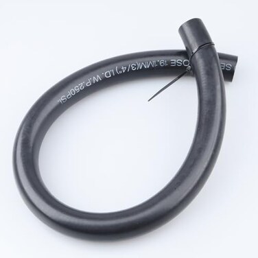 AC PERFORMANCE 34 ID NBR Push on Hose Fuel Line Engine Liner Compatible with Fuel System E85 E10 Oils Ethanol Lubricants and Coolant 2 Feet Black