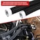Piodelo 6AN 10FT PTFE Fuel Line Fitting Kit E85 Nylon Braided Fuel Hose with 10PCS Aluminum Swivel Fuel Hose Fitting Adapter Kit Black
