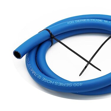 KRD PERFORMANCE Blue 8 AN NBR Push on Hose Fuel Line Compatible with Fuel System E85 E10 Oils Ethanol Lubricants and Coolant 2 feet AN8 12 ID