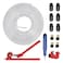 EVIL ENERGY 516 OD Aluminum Fuel Line Hard Line Kit 25FT 1060 Grade Aluminum Tubing Coiled