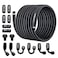 EVIL ENERGY 6AN Fuel Line Kit 6AN Hose Nylon Stainless Steel Braided Fuel Line With 14PCS Fitting Adapter Kit CPE 20FT