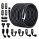 EVIL ENERGY 6AN Fuel Line Kit 6AN Hose Nylon Stainless Steel Braided Fuel Line With 14PCS Fitting Adapter Kit CPE 20FT