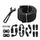 WnSEu AN6 20FT Fuel Line Hose Kit Nylon Stainless Steel Braided 38 873mm IDAN6 Nylon
