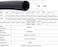 YSIL 146mm125mm 10FT NBR Rubber Fuel Line Hose Transmission Push on Lock Hose Tube for Fuel System 300PSI