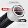 EVIL ENERGY 8AN PTFE Fuel Line Kit 20FT AN8 E85 Braided PTFE Fuel Line Kit Black Nylon 8AN Hose