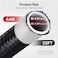 EVIL ENERGY 6AN PTFE Fuel Line Kit 25FT AN6 E85 Braided PTFE Fuel Hose Kit LS Swap EFI Fuel Line 25FT Black