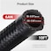 EVIL ENERGY 6AN Fuel Line Kit 6AN Hose Nylon Braided Fuel Line Hose Fitting Kit CPE Transmission Cooler Line 10FT