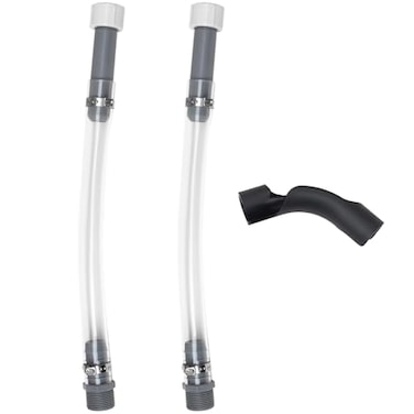 mapleza 2 PCS VPRacing Fuel Jug Hose with 1 PCS Hose Bender Gas Can Hoses Suitable for 3555 Gallon VP Fuel Jugs Racing Gas Can Spout Replacement