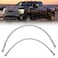AUTOVIC Fuel Tank Hoses Kit Braided Lines Stainless for Chevy GMC Sierra 2500HD 3500HD 66L Duramax 20012010 Replace 15167372 15077513