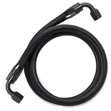 ZONBANG 6AN Fuel Line Kit CPE 3FT Assembled AN6 Braided Fuel Line with Hose End Fitting9090