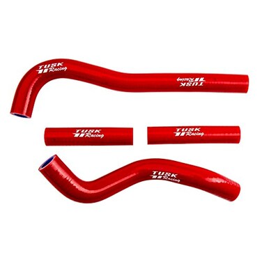 Tusk Radiator Hose Kit Red Compatible with Honda CRF150R 20072009 20122026CRF150R Expert 20072009 20122026