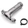 HAOTOM Aluminium Engine Coolant Inlet Flange Cooling Hose WOring Compatible For Audi Q7 2007 2008 2009 2010 Water Connection 03H121145A