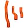 Tusk Radiator Hose Kit Orange Compatible with KTM 300 XCW 20202023300 XC 20202022