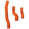 Tusk Radiator Hose Kit Orange Compatible with KTM 300 XCW 20202023300 XC 20202022