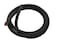 TenKeAuto Universal TenKe 5FT High Performance 3Ply Reinforced Radiator Coolant Hose 10mm 38 ID Silicone Hose Coupler Tube Matt Surface 10mm ID Black