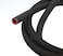 TenKeAuto Universal TenKe 5FT High Performance 3Ply Reinforced Radiator Coolant Hose 10mm 38 ID Silicone Hose Coupler Tube Matt Surface 10mm ID Black