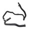 Tivora Engine Coolant Overflow Hose Compatible with Ford FusionLincoln MKZ 2013 2014 2015 2016 Replace DG9Z18472V DG9Z18472V