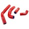 Tusk Radiator Hose Kit Red Compatible with Honda CRF450R 20212026
