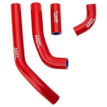 Tusk Radiator Hose Kit Red Compatible with Honda CRF450R 20212026