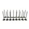 Mievlyo Engine Intake and Exhaust Valves Kits For Chevy Equinox GMC Terrain 20072017 for Buick Lacrosse Regal 20 24L Engine Replace 12596034 12615936 24434464 24454518