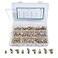 Boeray Straight and 90 Degree and 45 Degree Brass Zerk Grease Nipple Fitting Assortment Kits M6 M8 M10 135pcs