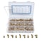 Boeray Straight and 90 Degree and 45 Degree Brass Zerk Grease Nipple Fitting Assortment Kits M6 M8 M10 135pcs