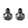 DazzyD Female AN10 10AN To AN6 6AN Male Flare Reducer Fitting Adapter Black 2 Pieces