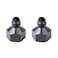 DazzyD Female AN10 10AN To AN6 6AN Male Flare Reducer Fitting Adapter Black 2 Pieces