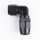 AC PERFORMANCE 16 AN 90 Degree Low Profile Forged Swivel Elbow Hose End Fitting Aluminum Black