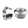 KRD PERFORMANCE 2PCS Aluminum 1 NPT Female Weld On Bung 1 NPT Weldable Fuel Tank Fitting Natural
