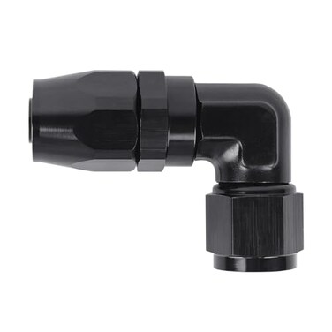 EVIL ENERGY 10AN Hose End Fitting 90 Degree Swivel Low Profile Forged Aluminum for CPE Braided Line