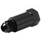 Podavelle 8AN Female to AN8 Male Inline Roll Over Breather Vent Valve Fitting Aluminum Black