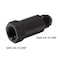 Podavelle 8AN Female to AN8 Male Inline Roll Over Breather Vent Valve Fitting Aluminum Black