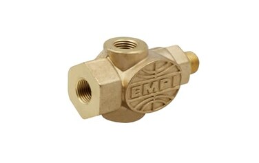 EMPI 0092190 Oil Pressure T Fitting 1827 NPT Compatible with Volkswagen Type 1 and Type 2 AirCooled Engines
