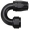 Podavelle 16AN 180 Degree Elbow Hose End Fitting Swivel Aluminum Black