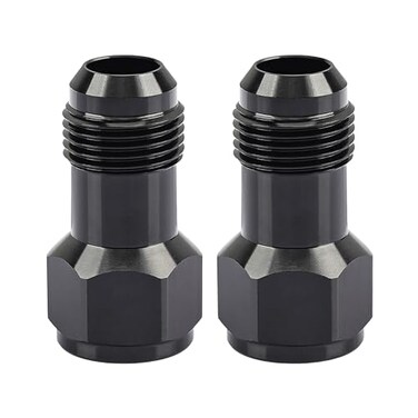 EVIL ENERGY 8AN Extender Female to 8AN Male Extension Fitting Adapter Aluminum 2PCS