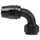 Podavelle 20AN 90 Degree Elbow Hose End Fitting Swivel Aluminum Black