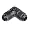 EVIL ENERGY 8AN Male to 8AN 90 Degree Male Flare Union Coupler with 18 NPT Gauge Port Fitting Adapter